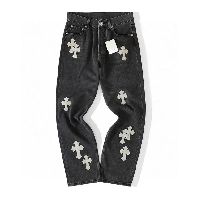 Chrome Hearts Levi’s Cross Patch jeans