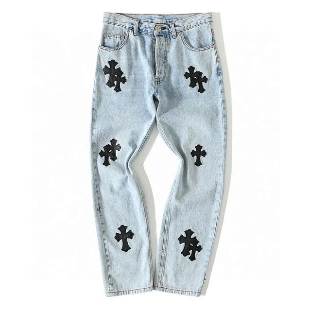 CHROME HEART CROSS JEANS V2
