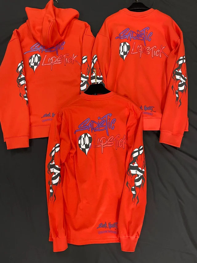 Chrome Hearts Matty Boy Sadistic Lipstick Long-Sleeve 'Red'