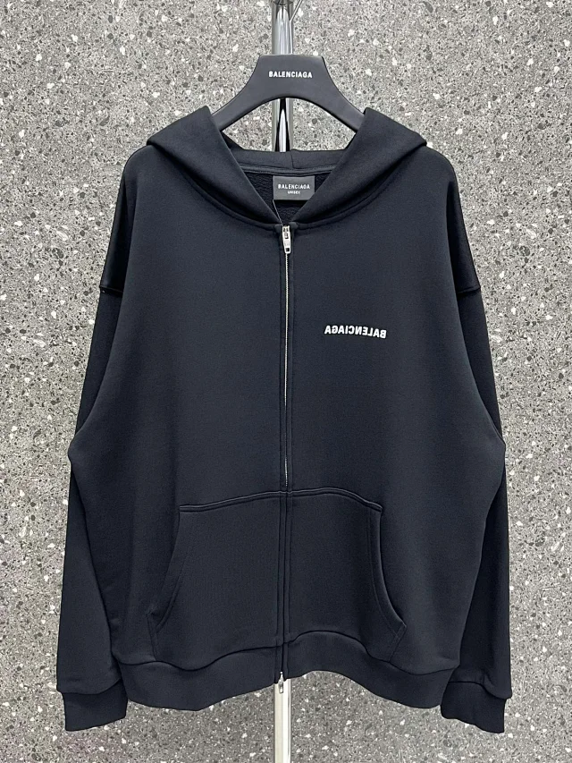 Balenciaga Mirror Balenciaga Zip-up Hoodie